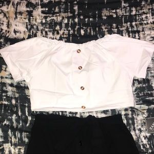 *Sold* ZAFUL SHIRT AND SKIRT SET
